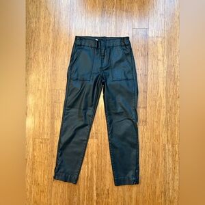 Kut from the Kloth Reese Ankle Black Straight Leg Pants